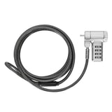 Targus ASP96GLX-25S cable lock Silver 2 m