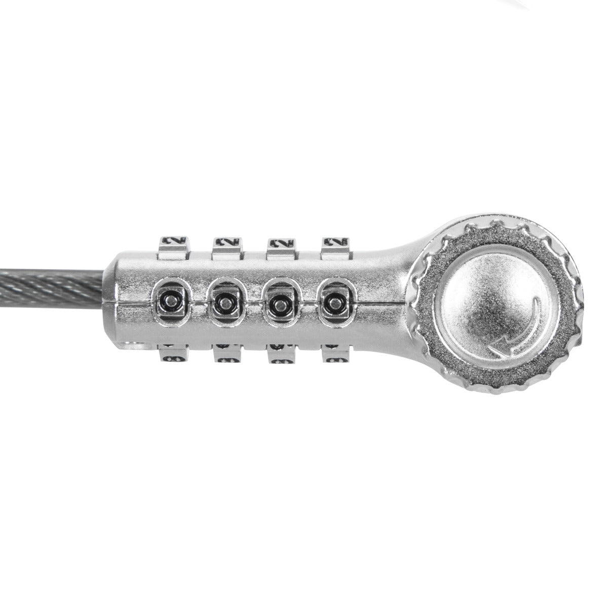 Targus ASP96GLX-25S cable lock Silver 2 m