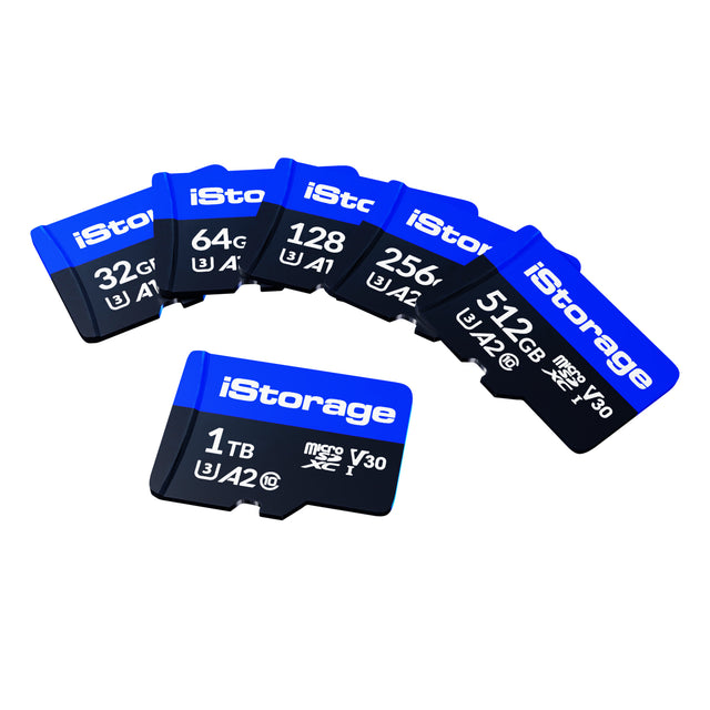 iStorage microSD card |10 pack | 1TB MicroSDXC UHS-III Class 10