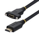 StarTech.com HDMI2PNLFM-2M HDMI cable HDMI Type A (Standard) Black