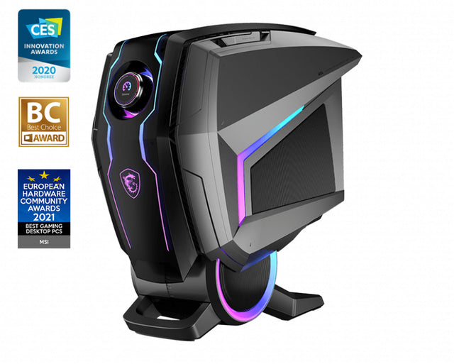 MSI MEG Aegis Ti5 12VTJ-031CA Intel® Core™ i9 i9-11900KF 64 GB DDR5-SDRAM 2 TB SSD NVIDIA GeForce RTX 3090 Windows 11 Pro Desktop PC Black