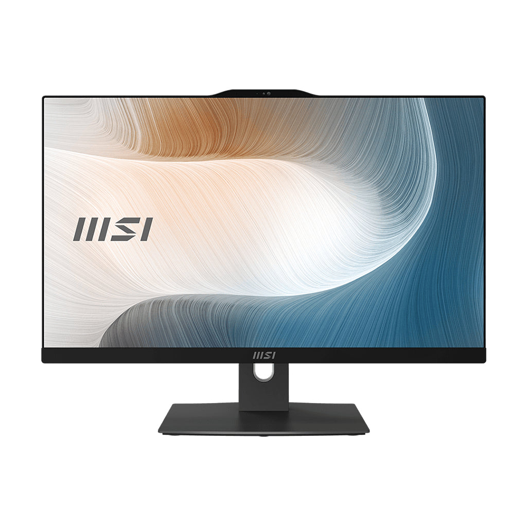 MSI Modern AM242TP 11M-486US Intel® Core™ i7 i7-1165G7 60.5 cm (23.8") 1920 x 1080 pixels Touchscreen All-in-One PC 16 GB DDR4-SDRAM 512 GB SSD Windows 10 Home Wi-Fi 6 (802.11ax) Black