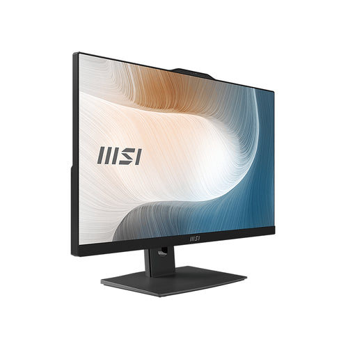 MSI Modern AM242TP 11M-486US Intel® Core™ i7 i7-1165G7 60.5 cm (23.8") 1920 x 1080 pixels Touchscreen All-in-One PC 16 GB DDR4-SDRAM 512 GB SSD Windows 10 Home Wi-Fi 6 (802.11ax) Black