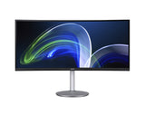 Acer CB2 CB382CUR computer monitor 95.2 cm (37.5") 3840 x 1600 pixels Quad HD LCD Black