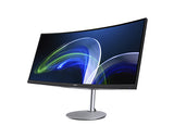 Acer CB2 CB382CUR computer monitor 95.2 cm (37.5") 3840 x 1600 pixels Quad HD LCD Black
