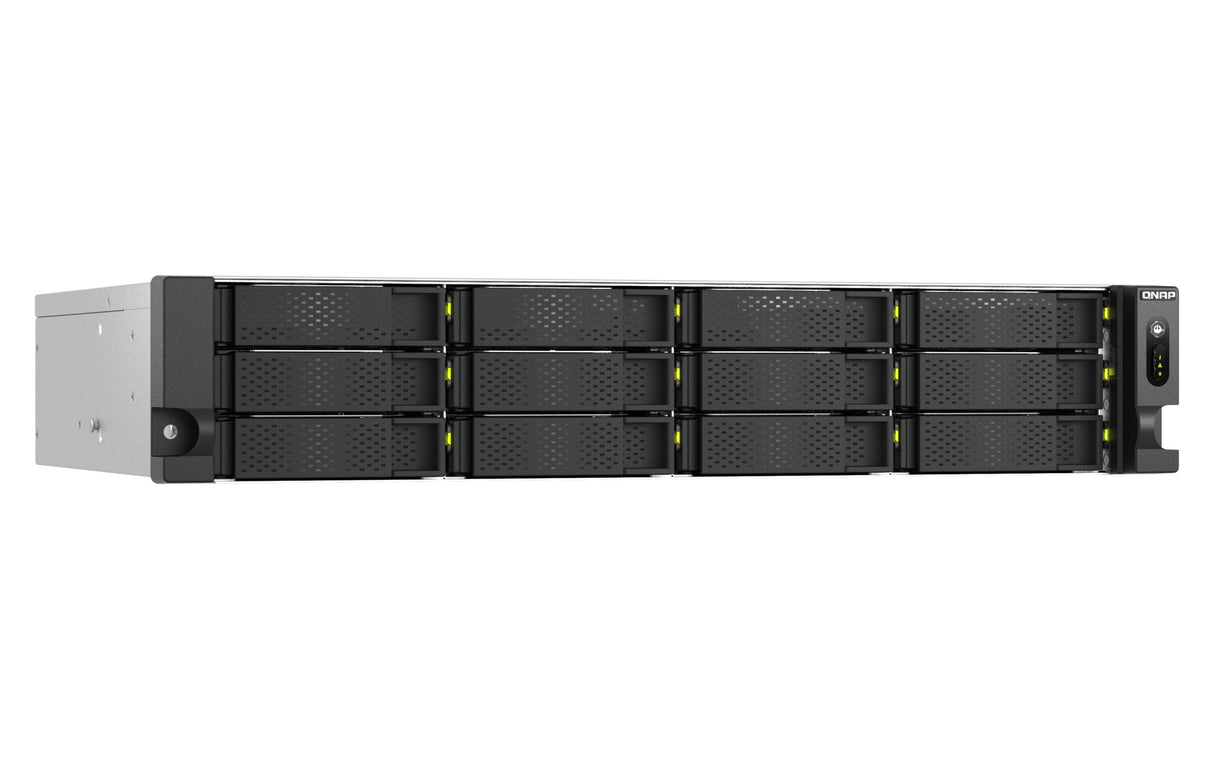 QNAP TS-H1465U-RP Storage server Rack (2U) 8 GB DDR5 0 TB QNAP QTS Black