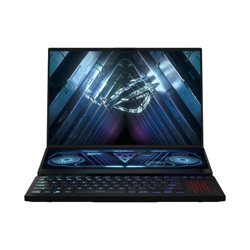 ASUS ROG Zephyrus Duo 16 GX650RX-XS92-CA laptop AMD Ryzen™ 9 6900HX 40.6 cm (16") WQXGA 64 GB DDR5-SDRAM 1 TB SSD NVIDIA GeForce RTX 3080 Ti Wi-Fi 6E (802.11ax) Windows 11 Pro Black
