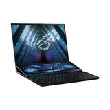 ASUS ROG Zephyrus Duo 16 GX650RX-XS92-CA laptop AMD Ryzen™ 9 6900HX 40.6 cm (16") WQXGA 64 GB DDR5-SDRAM 1 TB SSD NVIDIA GeForce RTX 3080 Ti Wi-Fi 6E (802.11ax) Windows 11 Pro Black