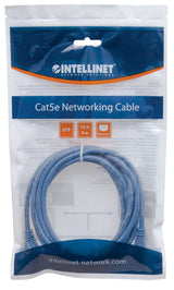 Intellinet Cat6 U/UTP Network Patch Cable, 15 m (50 ft.), Blue