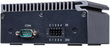 Shuttle Edge PC SPCEL03 , Intel Atom x6413E, 1x HDMI, 2x 2.5G LAN, 1x COM, DIO (4x in, 4x out), 3x USB, 2x M.2, 12-24V, fanless, 24/7, -20... 60°C, incl. VESA & DIN-RAIL mount