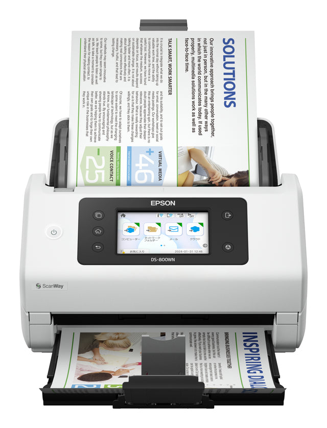 Epson DS-800WN Sheet-fed scanner 600 x 600 DPI A4 White