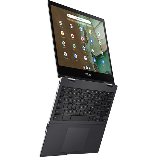 ASUS Chromebook Flip CM3 CM3200FVA-DS42T laptop MediaTek MT8183 30.5 cm (12") Touchscreen 4 GB LPDDR4x-SDRAM 32 GB eMMC Wi-Fi 5 (802.11ac) ChromeOS Silver