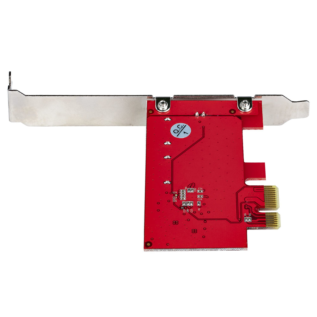 StarTech.com SATA PCIe Card - 2 Port PCIe SATA Expansion Card - 6Gbps - Full/Low Profile - PCI Express to SATA Adapter/Controller - ASM1061 Non-Raid - PCIe to SATA Converter - TAA