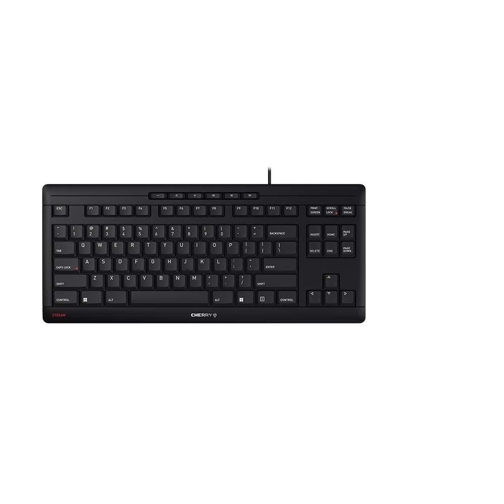 CHERRY STREAM TKL keyboard Universal USB QWERTY English Black