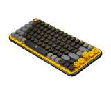 Logitech 920-010707 keyboard Universal Bluetooth English Black, Grey, Yellow