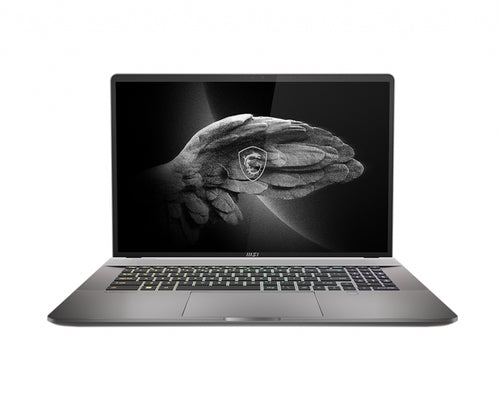 MSI Creator Z17 A12UHST-069CA Intel® Core™ i9 i9-12900H Laptop 43.2 cm (17") Touchscreen Quad HD+ 64 GB DDR5-SDRAM 1 TB SSD NVIDIA GeForce RTX 3080 Ti Wi-Fi 6E (802.11ax) Windows 11 Pro Grey