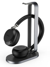 Yealink BH72 Headset Wired & Wireless Head-band Calls/Music USB Type-A Bluetooth Charging stand Black