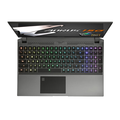 GIGABYTE 15G YB-8US2130MP laptop Intel® Core™ i7 i7-10875H 39.6 cm (15.6") Full HD 16 GB DDR4-SDRAM 512 GB SSD NVIDIA GeForce RTX 2080 SUPER Wi-Fi 6 (802.11ax) Windows 10 Pro Grey