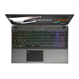 GIGABYTE 15G YB-8US2130MP laptop Intel® Core™ i7 i7-10875H 39.6 cm (15.6") Full HD 16 GB DDR4-SDRAM 512 GB SSD NVIDIA GeForce RTX 2080 SUPER Wi-Fi 6 (802.11ax) Windows 10 Pro Grey