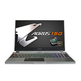 GIGABYTE 15G YB-8US2130MP laptop Intel® Core™ i7 i7-10875H 39.6 cm (15.6") Full HD 16 GB DDR4-SDRAM 512 GB SSD NVIDIA GeForce RTX 2080 SUPER Wi-Fi 6 (802.11ax) Windows 10 Pro Grey