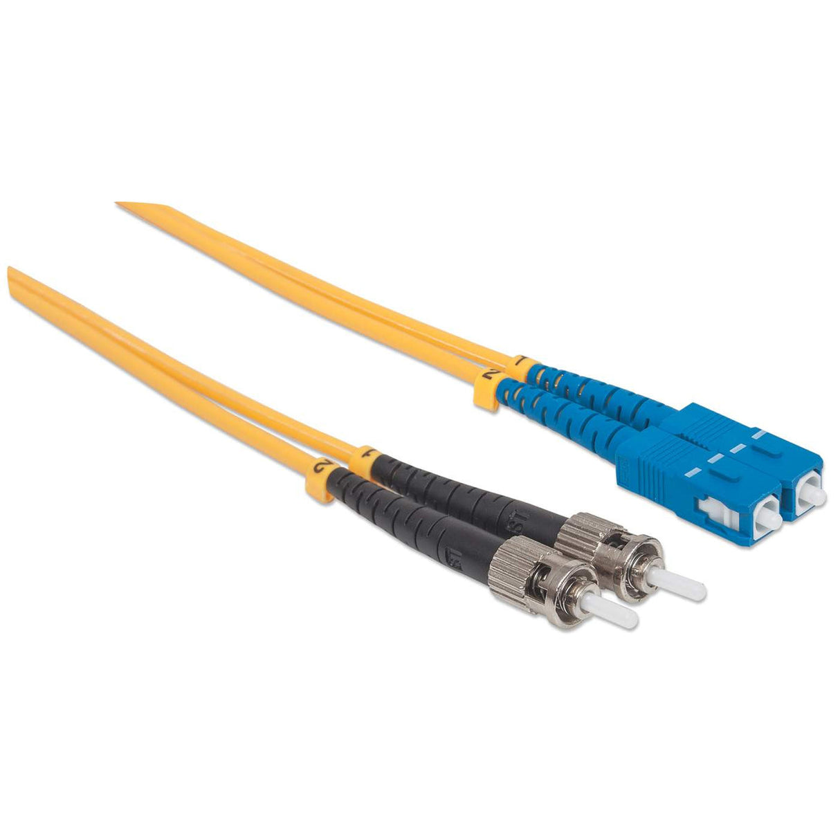 Intellinet 751308 InfiniBand/fibre optic cable 10 m ST SC Yellow