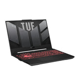 ASUS TUF Gaming A15 TUF507RR-DS71-CA laptop AMD Ryzen™ 7 6800H 39.6 cm (15.6") Full HD 16 GB DDR5-SDRAM 512 GB SSD NVIDIA GeForce RTX 3070 Wi-Fi 6 (802.11ax) Windows 11 Home Black, Grey