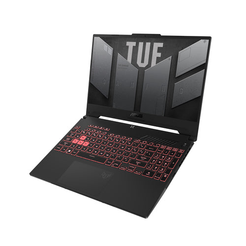 ASUS TUF Gaming A15 TUF507RR-DS71-CA laptop AMD Ryzen™ 7 6800H 39.6 cm (15.6") Full HD 16 GB DDR5-SDRAM 512 GB SSD NVIDIA GeForce RTX 3070 Wi-Fi 6 (802.11ax) Windows 11 Home Black, Grey