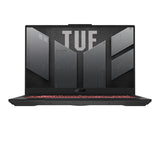 ASUS TUF Gaming A17 TUF707RC-DS71-CA laptop AMD Ryzen™ 7 6800H 43.9 cm (17.3") Full HD 16 GB DDR5-SDRAM 512 GB SSD NVIDIA GeForce RTX 3050 Wi-Fi 6 (802.11ax) Windows 11 Home Black, Grey