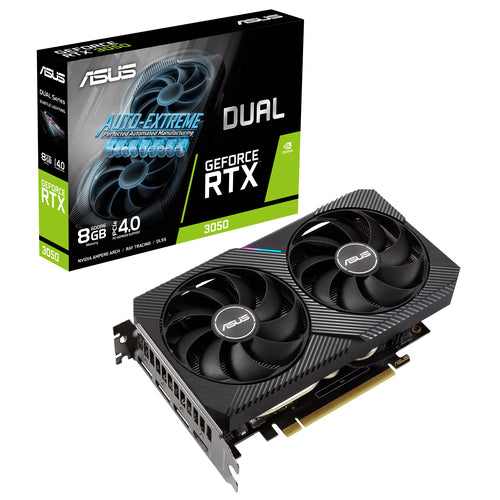ASUS Dual -RTX3050-8G NVIDIA GeForce RTX 3050 8 GB GDDR6