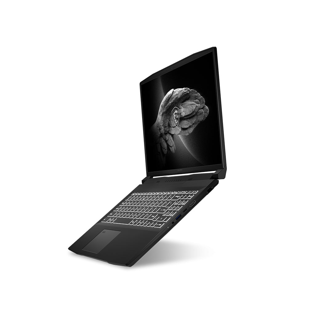 MSI Creator A12UD-266 Intel® Core™ i7 i7-12700H Laptop 40.6 cm (16") Quad HD+ 16 GB DDR4-SDRAM 512 GB SSD NVIDIA GeForce RTX 3050 Ti Wi-Fi 6 (802.11ax) Windows 11 Pro Black