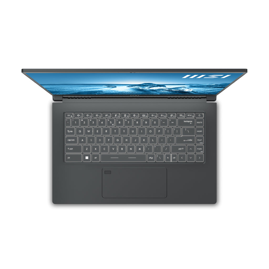 MSI Prestige 15 Intel® Core™ i7 i7-1260P Laptop 39.6 cm (15.6") Full HD 16 GB LPDDR4x-SDRAM 512 GB SSD NVIDIA GeForce RTX 3050 Ti Wi-Fi 6E (802.11ax) QWERTY Windows 11 Pro Grey