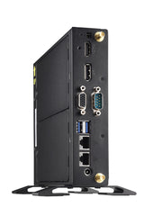 Shuttle XPC slim Barebone DS20UV2, Celeron 5205U, 1xHDMI, 1xDP, 1xVGA, 2xLAN (1xGbit, 1x2.5Gbit), 1xCOM, 8xUSB, fanless, 24/7 permanent operation