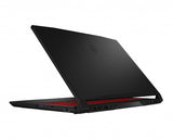 MSI Gaming Katana GF66 12UD-436 Intel® Core™ i7 i7-12650H Laptop 39.6 cm (15.6") Full HD 8 GB DDR4-SDRAM 512 GB SSD NVIDIA GeForce RTX 3050 Ti Wi-Fi 6 (802.11ax) Windows 11 Home Black
