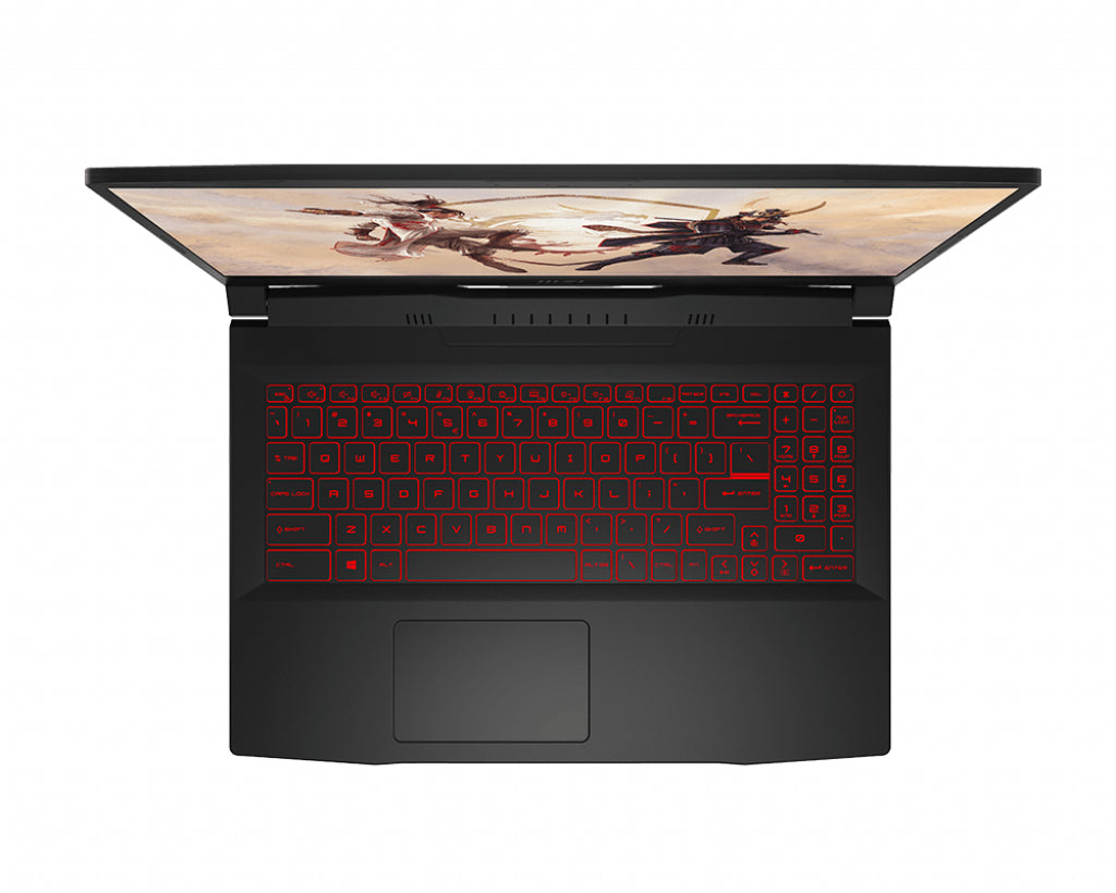 MSI Gaming GF66 12UE-004CA Katana Intel® Core™ i7 i7-12700H Laptop 39.6 cm (15.6") Full HD 16 GB DDR4-SDRAM 512 GB SSD NVIDIA GeForce RTX 3060 Wi-Fi 6 (802.11ax) Windows 11 Home Black
