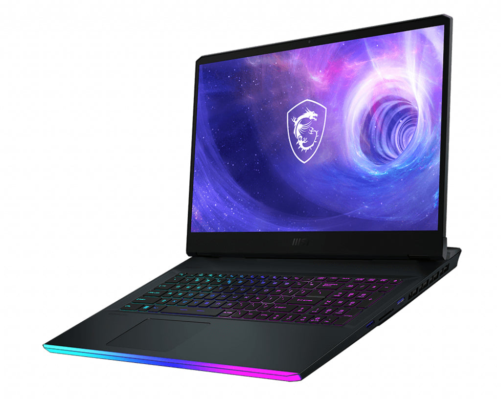 MSI Gaming GE76 12UGS-268CA Raider Intel® Core™ i7 i7-12700H Laptop 43.9 cm (17.3") Full HD 32 GB DDR5-SDRAM 1 TB SSD NVIDIA GeForce RTX 3070 Ti Wi-Fi 6E (802.11ax) Windows 11 Home Blue, Titanium