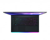 MSI Gaming GE76 12UHS-031CA Raider Intel® Core™ i9 i9-12900HK Laptop 43.9 cm (17.3") Full HD 32 GB DDR5-SDRAM 1 TB SSD NVIDIA GeForce RTX 3080 Ti Wi-Fi 6E (802.11ax) Windows 11 Pro Blue, Titanium
