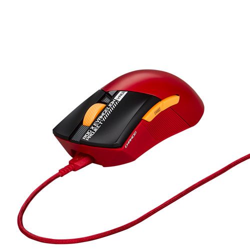 ASUS ROG Gladius III Wireless AimPoint EVA-02 Edition mouse Gaming Right-hand RF Wireless + Bluetooth + USB Type-A Optical 36000 DPI