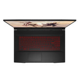MSI Gaming KATANA GF76 12UD-005 laptop Intel® Core™ i7 i7-12700H 43.9 cm (17.3") Full HD 16 GB DDR4-SDRAM 512 GB SSD NVIDIA GeForce RTX 3050 Ti Wi-Fi 6 (802.11ax) Windows 11 Home Black