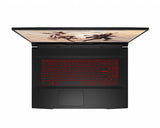 MSI Katana 12UE-037 Intel® Core™ i7 i7-12700H Laptop 43.9 cm (17.3") Full HD 16 GB DDR4-SDRAM 512 GB SSD NVIDIA GeForce RTX 3060 Wi-Fi 6 (802.11ax) Windows 11 Home Black