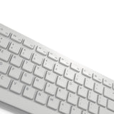 DELL Pro Keyboard and Mouse - KM5221W - French (AZERTY) - White