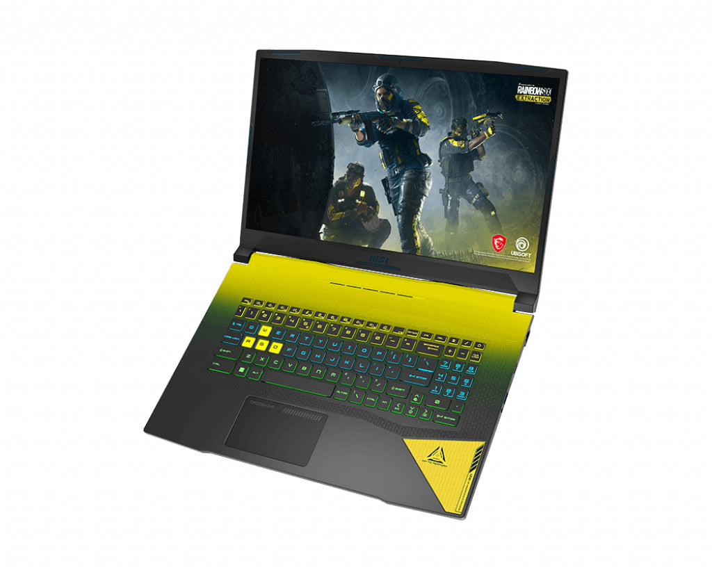 MSI Crosshair 17 B12UGZ-400CA Intel® Core™ i7 i7-12700H Laptop 43.9 cm (17.3") Full HD 16 GB DDR4-SDRAM 1 TB SSD NVIDIA GeForce RTX 3070 Wi-Fi 6 (802.11ax) Windows 11 Home Black