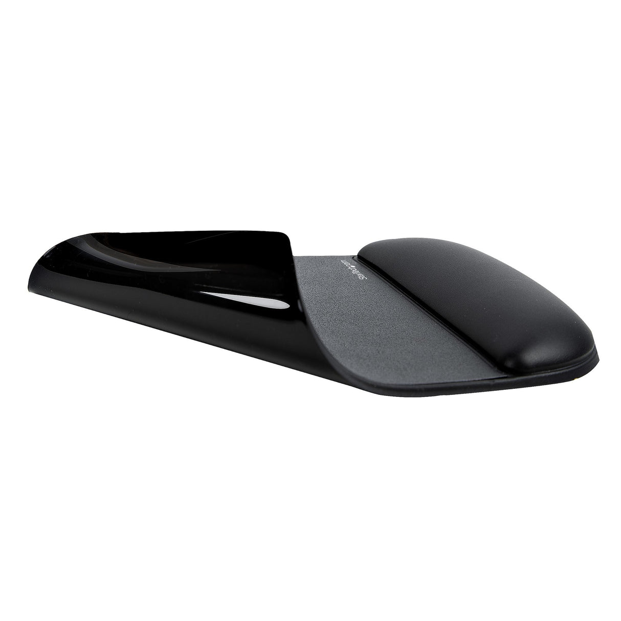 StarTech.com Mouse Pad with Hand rest, 6.7x7.1x 0.8in (17x18x2cm), Ergonomic Mouse Pad with Wrist Support, Desk Wrist Pad w/ Non-Slip PU Base, Cushioned Gel Mouse Pad w/ Palm Rest - TAA