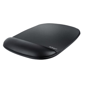 StarTech.com Mouse Pad with Hand rest, 6.7x7.1x 0.8in (17x18x2cm), Ergonomic Mouse Pad with Wrist Support, Desk Wrist Pad w/ Non-Slip PU Base, Cushioned Gel Mouse Pad w/ Palm Rest - TAA
