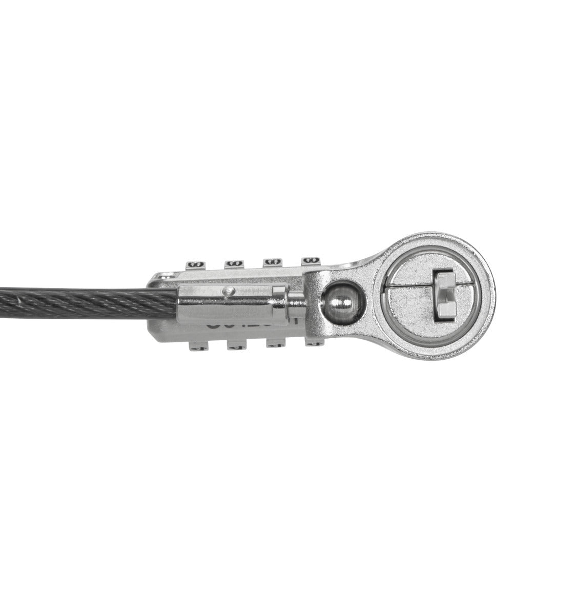 Targus ASP96DGLX-25S cable lock Silver 0.3 m