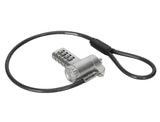 Targus ASP96DGLX-25S cable lock Silver 0.3 m