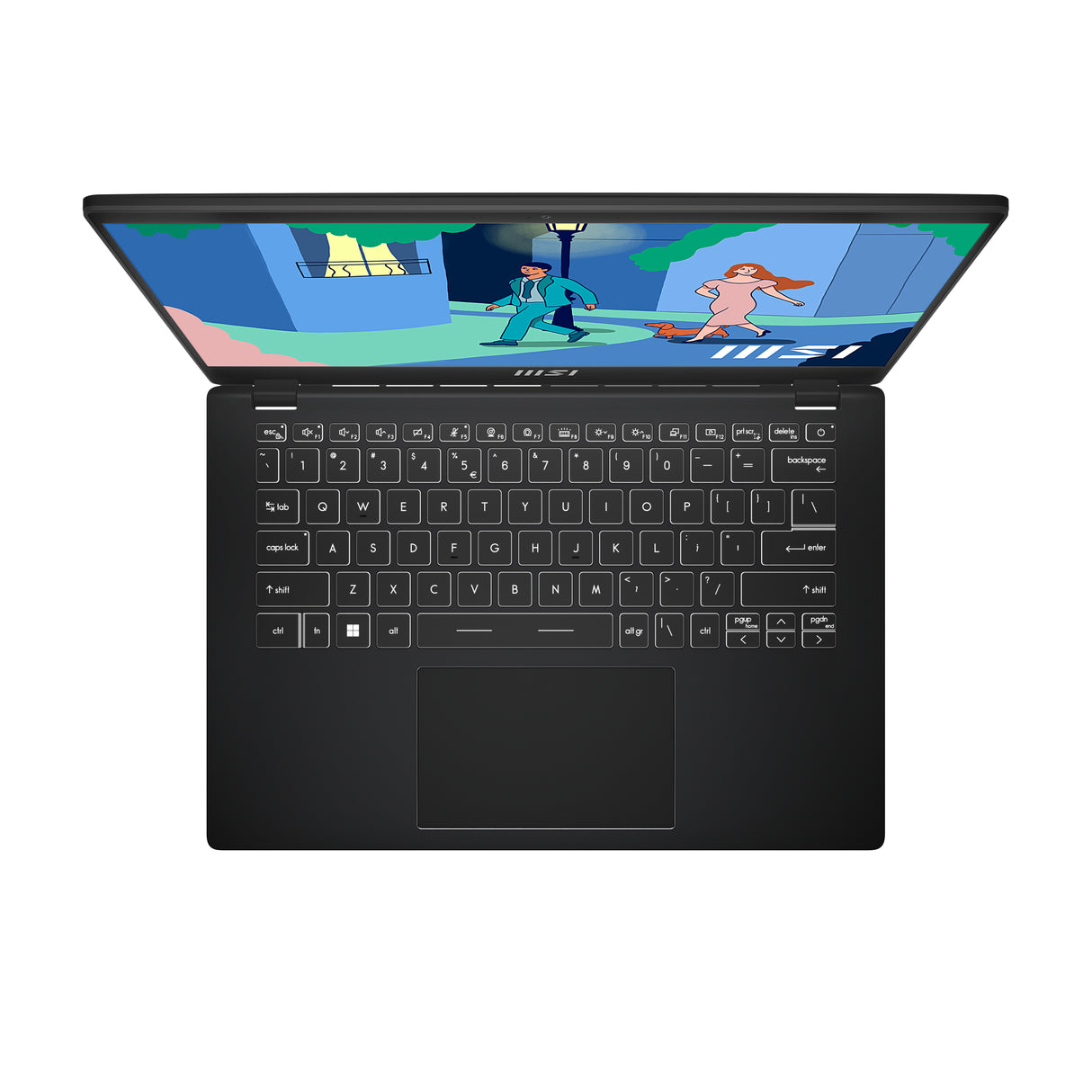 MSI Modern 14 C7M-048US AMD Ryzen™ 7 5700U Laptop 35.6 cm (14") Full HD 16 GB DDR4-SDRAM 512 GB SSD Wi-Fi 6E (802.11ax) Windows 11 Home Black