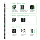 APC NetShelter Rack PDU Advanced, Metered Outlet, 3PH, 22.1kW 400V 32A or 17.3kW 415V 30A, 48 Outlets, IEC309