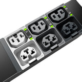APC NetShelter Rack PDU Advanced, Switched Metered Outlet, 3Phase, 43.5kW 400V 63A or 34.6kW 415V 60A, 42 Outlets, IEC309