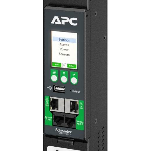 APC APDU10452MO power distribution unit (PDU) 42 AC outlet(s) Black