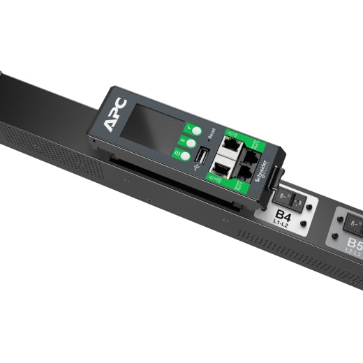 APC NetShelter Rack PDU Advanced, Metered, 3Phase, 43.5kW 400V 63A or 34.6kW 415V 60A, 42 Outlets, IEC309